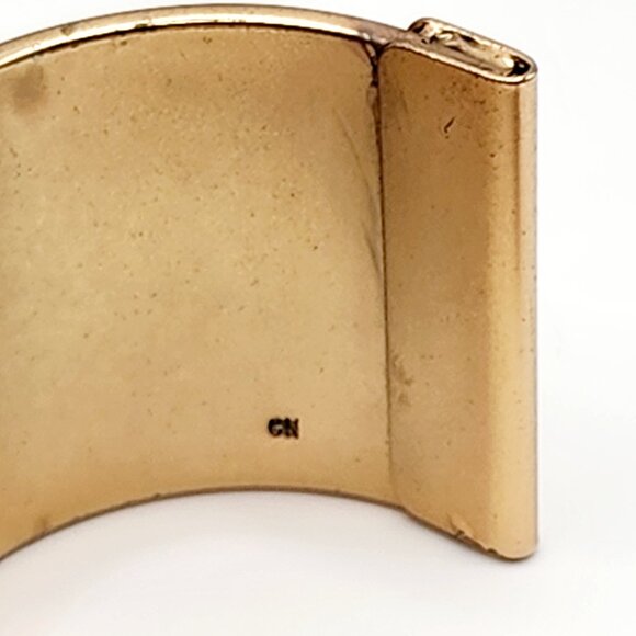 Patricia Nash Imitation Snakeskin Cuff Bracelet - Picture 3 of 7